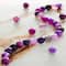 12 Pack: Purple Faceted Agate Coin Beads by Bead Landing™
